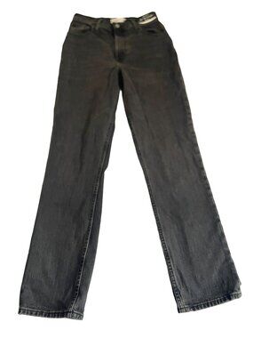 A&F 90s Straight Curve Love Ultra High Rise Jeans 28 NWT